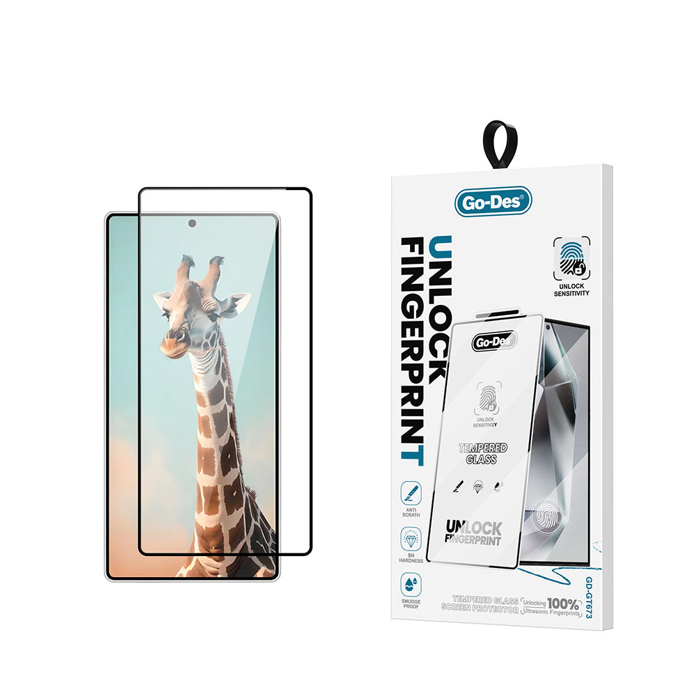 Go Des GD-001 Galaxy S25 Ultra Parmak İzi Bırakmayan 9H Temperli HD Cam Ekran Koruyucu Go Des GD-001 Galaxy S25 Ultra Parmak İzi Bırakmayan 9H Temperli HD Cam Ekran Koruyucu